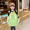 Mochila Personalizada Color Verde Aguacate, Regalo para Clase de Arte, Bolso Escolar para Institución de Capacitación, Mochila Escolar para Niños con Logo Impreso, Temporada de Regreso a Clases