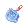 Fábrica de origen ventana acrílica transparente de doble cara juguete sacudidor colgante personalizado marco de película de anime llavero