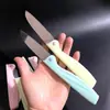 G191 Cuchillo de Fruta Portátil de Color Cuchillo para Rebanar de Cocina Regalo Color Escandinavo para Exteriores Cuchillo de Fruta Plegable Dos Yuan