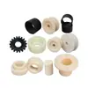Peças de Processamento de Nylon Transfronteiriças, Buchas de Nylon com Óleo Resistentes ao Desgaste, Blocos de Apoio de Nylon, Peças Plásticas de Formato Especial, Processamento de Nylon Não Padrão