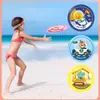 Disco Volador Suave para Niños, Disco Volador Pequeño Profesional para Jardín de Infancia, Juguete Deportivo al Aire Libre para Padres e Hijos, Silicona Suave Especial que se Puede Girar