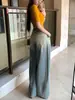 Jeans retro americanos de pierna ancha para mujer, nuevo estilo primavera y otoño, forma de pera, adelgazantes, holgados, con caída, corte A, dobladillo ancho, pantalones de largo hasta el suelo