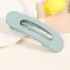 Pinza de Pato Grande Mate de Moda y Sencilla en Colores Dulces, Versátil para Peinar el Cabello en la Parte Trasera de la Cabeza, el Flequillo y el Cabello Suelto