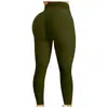 Amazon Wish Pantalones de Burbujas de Secado Rápido para Fitness Yoga Levantamiento de Glúteos para Mujer, Tejido Jacquard, Pantalones Largos Multicolor, Transpirables y Cómodos