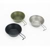 Acero Inoxidable 304 Tazón Sierra Portátil para Exteriores Vajilla Utensilios de Cocina para Camping al Aire Libre Taza Sierra Portátil Taza de Té para Senderismo