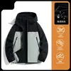 2026 En Stock Nueva Chaqueta Cortavientos de una Sola Capa para Hombre para Exteriores, Chaqueta de Senderismo de Marca Moderna para Primavera y Otoño