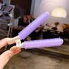 Raíz del cabello de la cabeza esponjosa horquilla para el cabello esponjosa artefacto horquilla sin costuras flequillo de la frente clip fijo tocado accesorios para el cabello