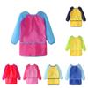 Delantal Impermeable para Pintura para Niños Talla M Overol para Usar al Revés Ropa de Pintura de Manga Larga Babero para Pintar y Comer Suministros de Arte