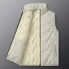 Colete de Trabalho Promocional Impermeável para Exterior Transfronteiriço com Forro de Fleece Roupa de Trabalho Colete de Algodão Moda Masculina Inverno Personalizado