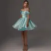 Vestido Curto de Coquetel Europeu e Americano Assimetria, Vestido de Festa de Aniversário à Noite, Vestido de Banquete para Socialites, Vestido Usável no Dia a Dia