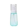 Frasco refilável spray de pressão 30/60/100ml, frasco spray de desinfetante de álcool portátil para viagem, frasco pequeno de hidratação cosmética