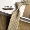 Gravata Impressa Estilo Retro Hong Kong 8cm Amarrada à Mão para Casamento Masculino, Apresentação, Uso Diário, Acessórios para Terno Formal