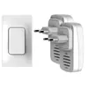 Timbre Inalámbrico Doméstico Auto-Generador con Alto Volumen y Control de Larga Distancia Impermeable 433 Control Remoto Timbre Llamador