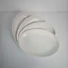 Platos Desechables para Cena en Caja, Platos Espesos de Cáscara de Arroz de Grado Alimenticio, Resistentes a Altas Temperaturas, Biodegradables, Platos Desechables Comerciales