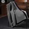 Manta de lujo para vuelo en primera clase de avión, manta para aire acondicionado, manta para coche, manta para siesta en sofá de oficina, manta tipo chal