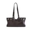 Bolso de ante coreano para debajo del brazo para mujer, nuevo bolso tote de moda de otoño e invierno 2025, bolso de mano versátil, bolso de trabajo