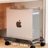 Suporte para Gabinete de Computador de Mesa com Rodinhas Suporte de Chassi Base Elevatória para Escritório Casa Bandeja Prateleira de Armazenamento