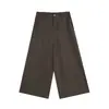 Pantalones de Verano ALINDM Tallas Grandes para Mujeres con Figura de Pera, Versátiles 100kg Cintura Alta Adelgazantes Pierna Ancha
