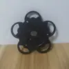 Máquina selladora automática de té de leche, máquina selladora de manga de película, ensamblaje de recogida de material, rodillo de rollo de película, accesorios de placa de sujeción, flor de pegamento negro