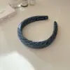 Diadema Rayada Estilo Universitario Retro, Nueva Diadema Coreana de Gama Alta para Otoño e Invierno, Accesorio para el Cabello Versátil para Salir