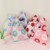 Bolso de Mano de Punto Nuevo para Primavera Bolso Tote Pequeño para Salidas y Viajes Estilo Coreano Esencial para el Vestuario Bolso Canasta de Verduras Hecho a Medida