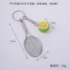 Colgante de Mini Tenis Mismo Estilo Transfronterizo Llavero Conmemorativo de Evento Deportivo Juguete Modelo Mini Tenis
