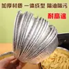 Bandeja Especial de Papel de Aluminio para Horno Freidora de Aire Absorción Anti-aceite Resistente a Altas Temperaturas Bandeja para Barbacoa Bandeja Redonda de Papel de Aluminio Caja de Empaque para Llevar