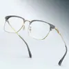 Montura de Gafas con Aro Baishifen Tallas Grandes para Hombre C96661Y Montura de Gafas para Miopía 'Gentle Tech Guy' Dispensación de Gafas Danyang