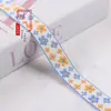 Fita Jacquard Bicolor de 2,3 cm para Têxteis Domésticos, Decorações de Janelas, Decoração de Roupas, Acessórios de Renda DIY Feitos à Mão G3661
