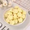 Cuentas de madera DIY cuentas coloridas agujero grande 20mm cuentas octogonales hilo para tejer tapices decoración cuentas sueltas