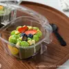 Cesta de Flores Portátil Caja para Pastel Caja de Empaque para Rollo de Pastel Caja de Empaque para Lasaña de Niños Tiramisú Polvo de Hielo Macaron