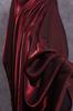 Tejido de satén de seda con glaseado de color rojo vino, degradado, pantalones falda cara de caballo Hanfu, tejido para vestido de novia, transpirable, amigable con la piel, brillo brillante
