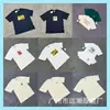 Camisetas de Manga Curta Estampadas Estilo Americano Série ALD para Homens e Mulheres, Corte Solto, Gola Redonda, Camiseta de Verão, Comércio Exterior Transfronteiriço