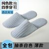 Pantuflas Desechables para Hoteles de Lujo, Casas de Huéspedes, Salones de Belleza, Antideslizantes, Hechas a Medida, Directo de Fábrica, Al por Mayor en Stock