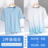 Hong Kong camelo gelo seda camiseta de manga curta verão masculino malha respirável secagem rápida solta legal esportes casual camiseta