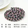 Grânulos de Ábaco Vintage Japonês com Esmalte Colorido Esmalte Rosa Material para Joias Artesanais DIY Acessórios de Pulseira