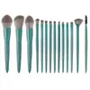 Set de Pinceles de Maquillaje Cangzhou Herramientas de Belleza Transfronterizas Pinceles Set de Pinceles de Pelo Animal Pincel para Sombra de Ojos Pincel para Polvo de Contorno Pincel para Base