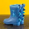 Botas de Chuva de Dinossauro para Meninos e Meninas de 2 a 10 Anos, Bebês e Crianças Pequenas, Modelo Novo, Qualidade de Exportação, Botas de Chuva com Inspeção de Qualidade