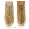 Peruca para Mulheres para Comércio Exterior Europeu e Americano, Conjunto de 6 Peças, Cabelo Longo Cacheado Afro, 16 Presilhas, Extensões de Cabelo, Peças de Reposição de Cabelo Fábrica