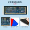 Estilo Retro Popular Transfronterizo Gamuza Borla Oficina Aprendizaje Personalizado Resistente al Desgaste Goma Inferior Pad para Escritorio Pad para Ratón Teclado