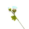 Galho Único Torcido Simulado Criptografado Acabado Flor de Morning Glory para Buquê DIY como Presente de Feriado para Amigos, Professores e Melhores Amigos