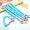 Cordón de Teléfono Colorido Hebilla de Resorte de Plástico Retráctil Chip Anti-Pérdida Cadena de Llaves Elástica Anillo Retráctil Cadena de Llaves EVA