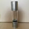 Moedor de pimenta manual de aço inoxidável dois em um moedor de pimenta dois em um moedor de pimenta multiuso novo estilo
