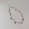 Collar de Cadena para Clavícula Estilo Chica Caliente Dulce y Fresco Tendencia Coreana para Mujeres, Collar de Diseño de Lujo Ligero de Alta Gama, Accesorios al por Mayor para Chica Caliente de Deseo Puro