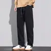 Calças casuais masculinas 2026 novo modelo marca americana moderna outono e inverno novo soltas versáteis perna reta workwear calças compridas vestuário masculino