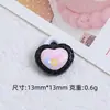 Mini Bolsa Doce Fria de Amor Desenho Animado Acessórios de Joia DIY Resina Cola Cremosa Pequenos Acessórios Material para Presilha de Cabelo