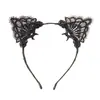 Diadema de Encaje con Orejas de Gato y Campanilla Estilo Japonés Diadema Linda con Lazo para Adultos y Niños Accesorio Universal para el Cabello de Actuación Dibujos Animados