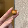 Barbie Bronze Mouse de Orelhas Grandes Acessórios DIY Materiais Artesanais Pulseira Trançada Pulseira com Pingente de Miçangas Brinquedo de Artesanato