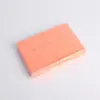 Lima de uñas colorida de 4 caras con forma de bloque de tofu, alta elasticidad, agujeros gruesos, duradera, bloque pulidor que no desprende partículas.