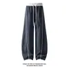 Coleção Outono 2026: Calça Color Block com Padrão de Escamas de Dragão em Base Branca, Pernas Curvas, Tamanhos M-5XL, HK261069-Special P37